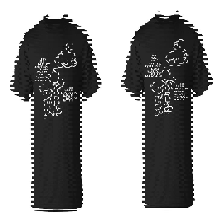 面白いプログラミングソフトウェア開発者から作られた雲とは Tシャツ