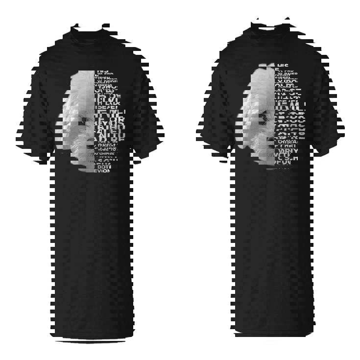 面白いマルチーズtシャツ マルチーズ子犬愛好家向け Tシャツ