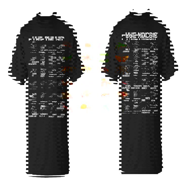 面白い昆虫学 虫虫好き 男性 女性 男の子 女の子 子供 Tシャツ