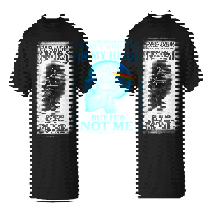 頭の中に誰かがいるけどスケルトンって言ってるのは私じゃない Tシャツ