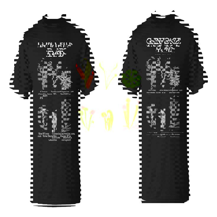 食虫植物 種 サラセニア ハエトリグサ Tシャツ