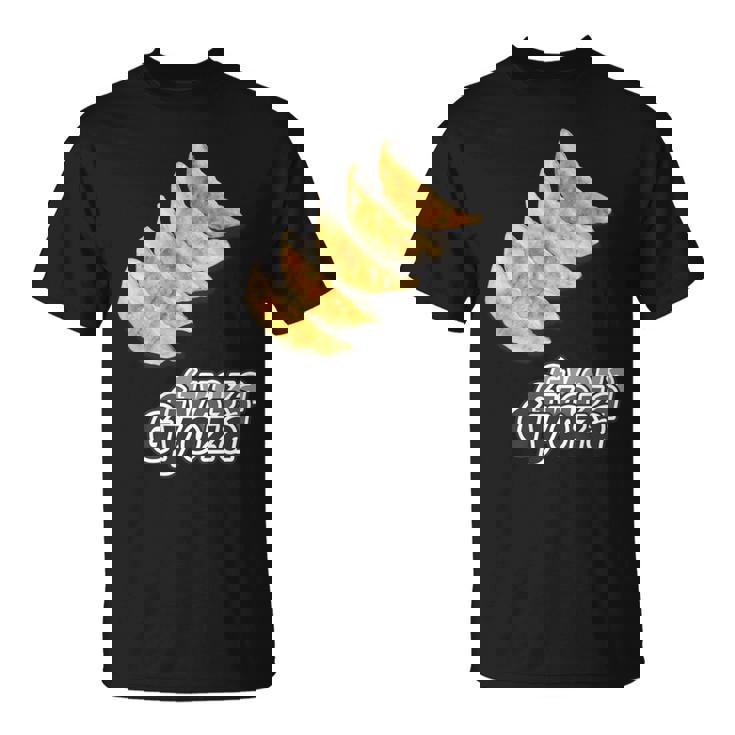 餃子 ぎょうざ Gyoza【中華 Okazu】ご飯タイム【変なtシャツ屋さん】面白い ポップ デザイン イラスト Tシャツ