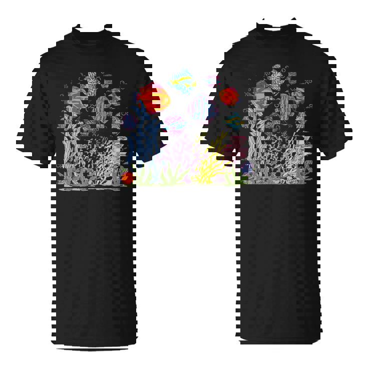 魚の養殖 魚の飼育 熱帯魚 Tシャツ