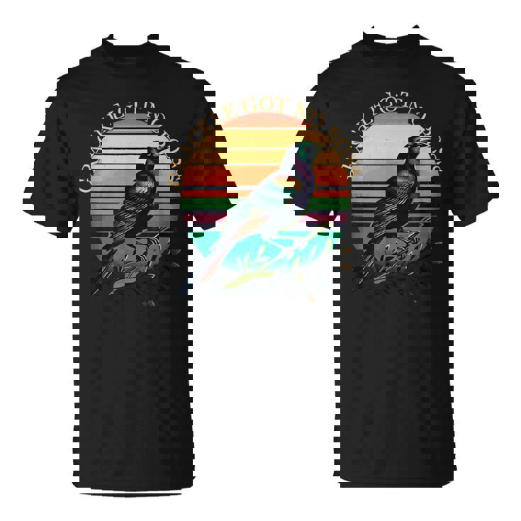 鳥 グラフィック グラックル 鳥の恋人 グラックル Got No Boss Tシャツ