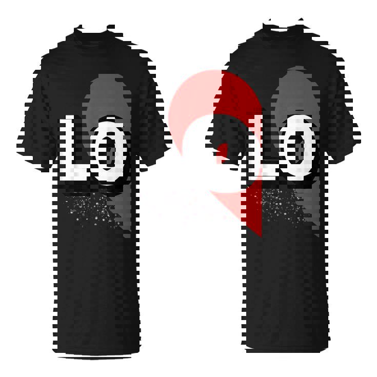 ２人で着るとハートが出来る Loveの文字になる 「Lo」カップル 恋人 Tシャツ