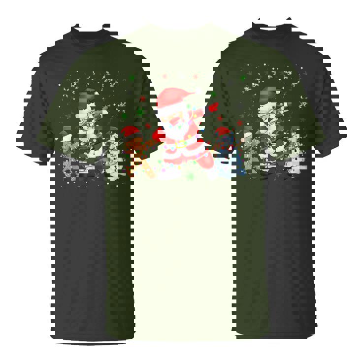 Dabbinganta Christmas おかしいdabサンタクロースクリスマス Tシャツ