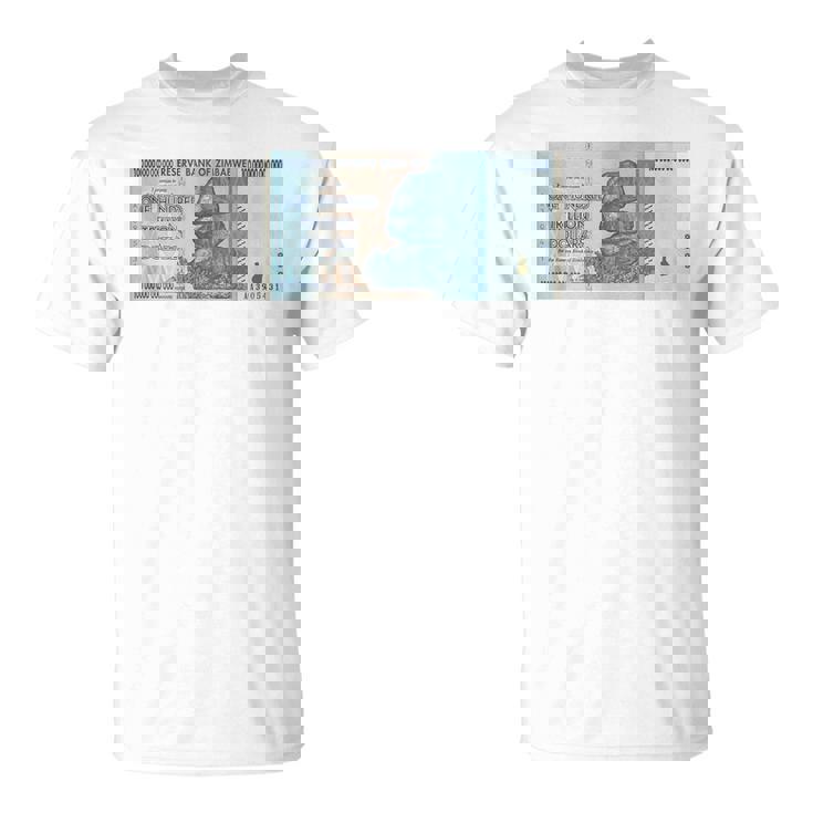 100兆 ジンバブエドル Tシャツ