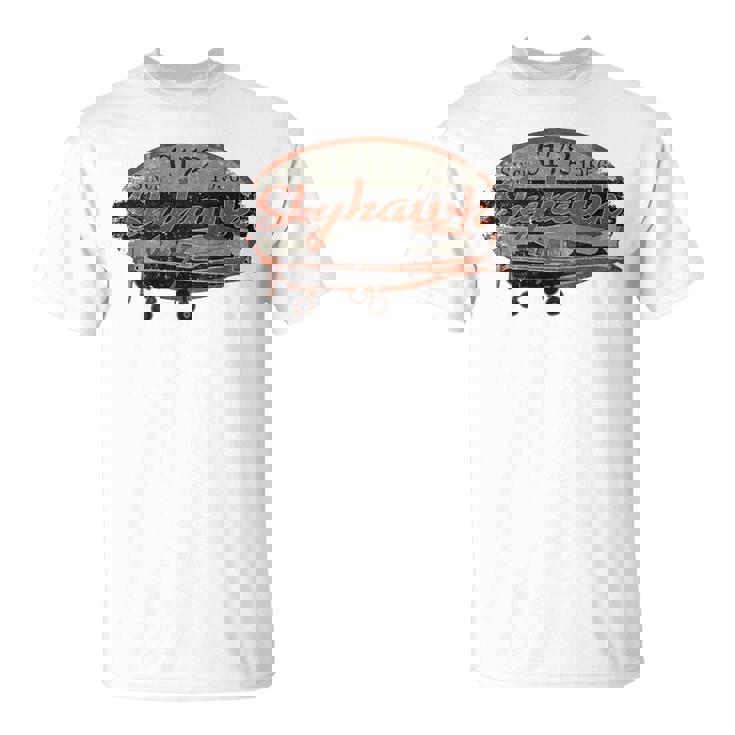 172Kyhawk ヴィンテージ レトロ 飛行機 フライングパイロット Tシャツ