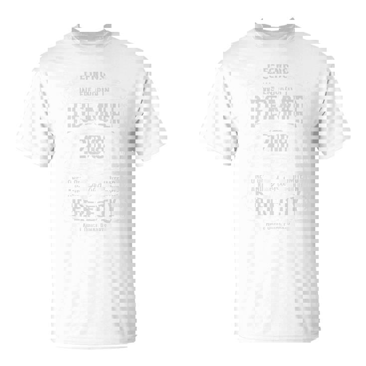 2008年12月に誕生した16歳の誕生日 伝説 長袖tシャツ Tシャツ