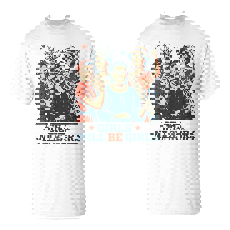 4Th Of July Toddler American Flag Classic Usa Equal Rights T-Shirt