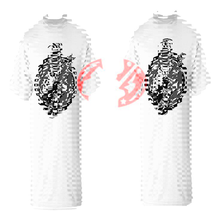 50年代ロカビリー ロックンロール ダンスパーティー レトロ 60年代音楽 長袖tシャツ Tシャツ