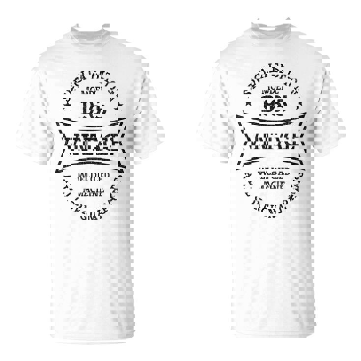 60Th Birthday 60歳 1965年生まれ ヴィンテージ 60年 Tシャツ