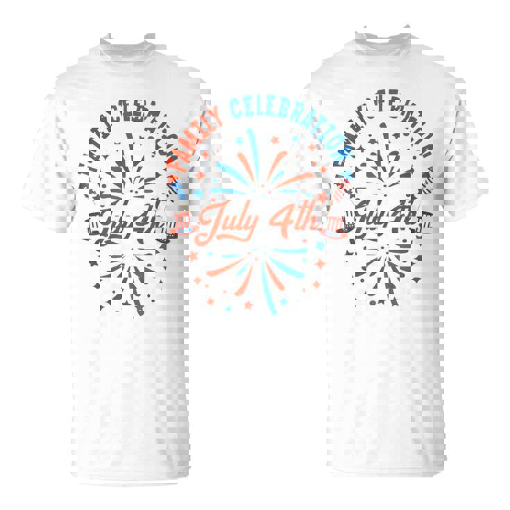 7月4日 家族祝 2024 おそろい ファミリー レトロ Tシャツ