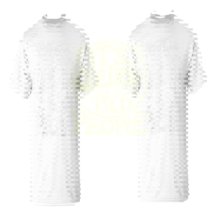 Theame Age As Old People 面白いレトロエイジジョーク Tシャツ