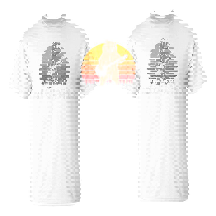 Appalachia Bluegrass Banjo Bear Retro Tシャツ