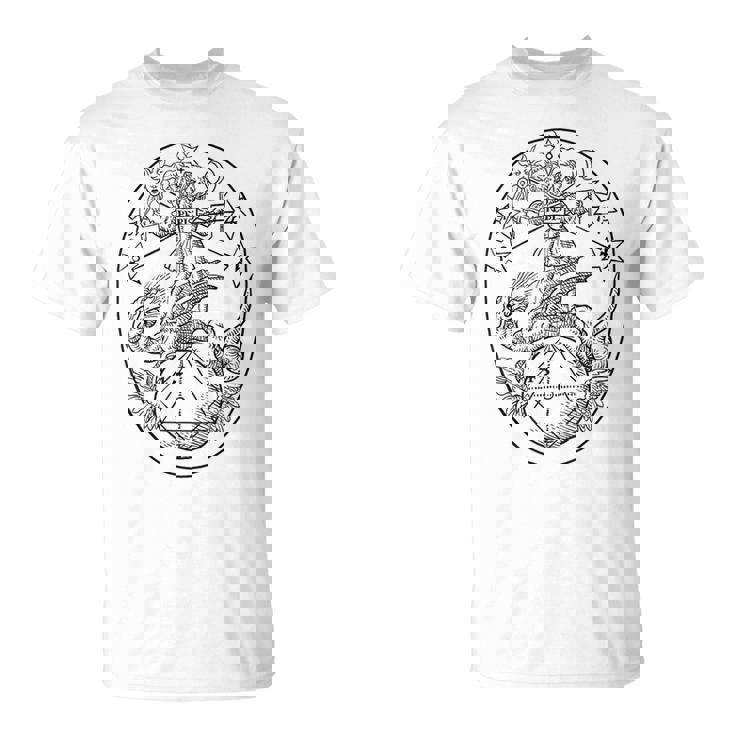 Azoth アゾット Rebis、バジル・バレンタイン、錬金術 Basilalentine Tシャツ