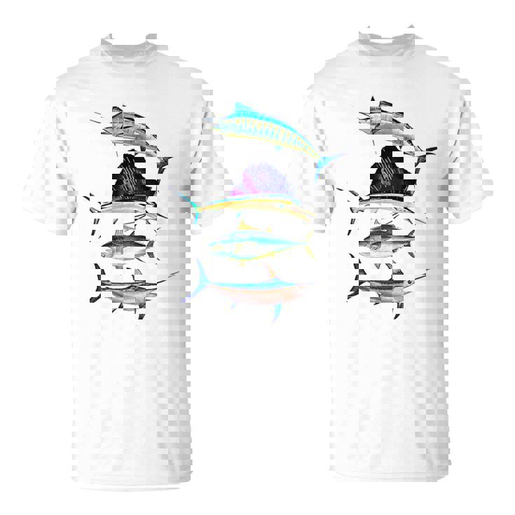 Big Deepea スポーツフィッシュ カジキ 太刀魚 カジキ マグロ Tシャツ