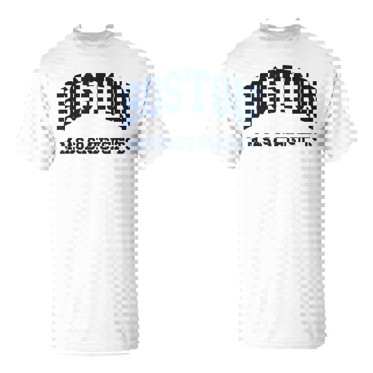 Boston Massachusetts Throwback Classic Tシャツ