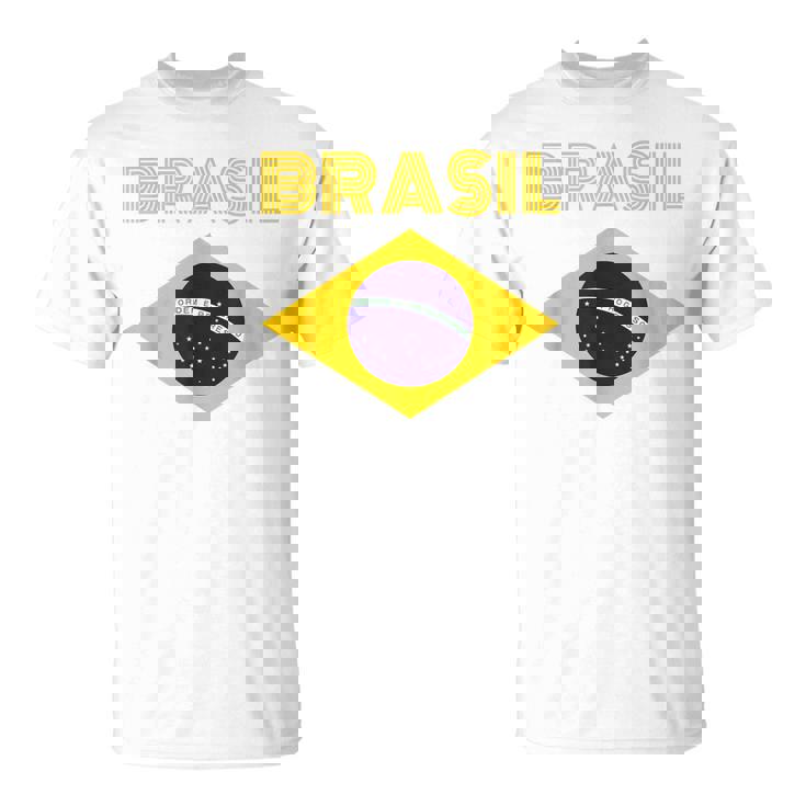 Brasilブラジルブラジル国旗 Tシャツ