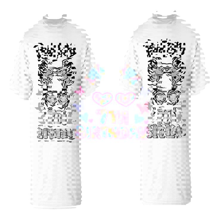 Bruh It's My 7Th Birthday レトロ キッズ 7歳 誕生日 女の子 長袖tシャツ Tシャツ