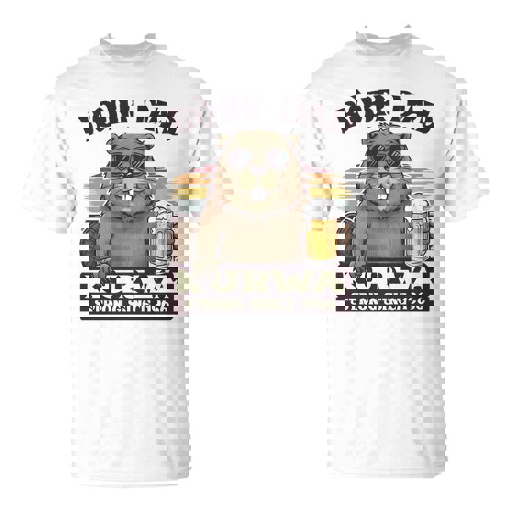 Bòbr Dad Kurwatrongince 1966 Bòbr Kurwa Birthday 長袖tシャツ Tシャツ