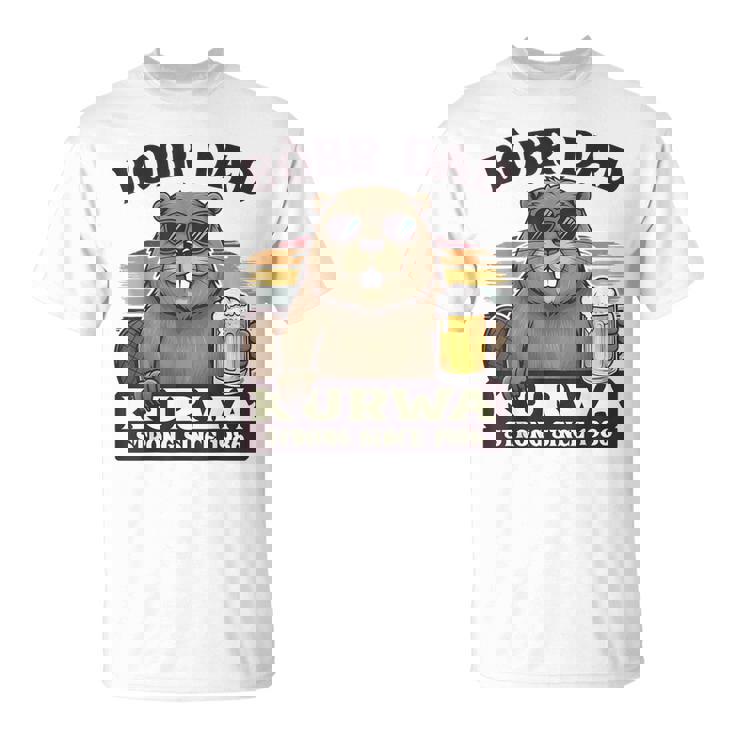 Bòbr Dad Kurwatrongince 1986 Bòbr Kurwa Birthday Tシャツ