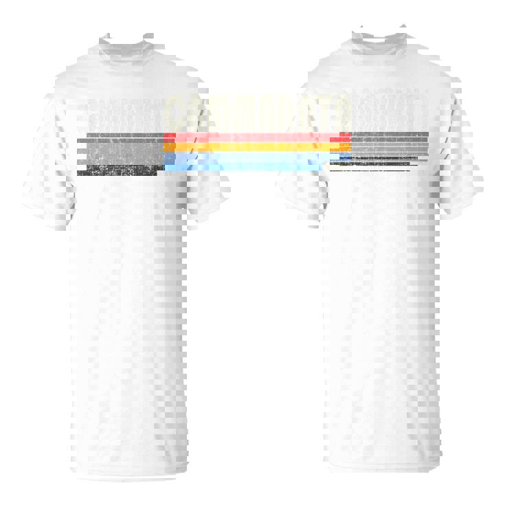 Cammarata、イタリア レトロ 70年代80年代スタイル Tシャツ