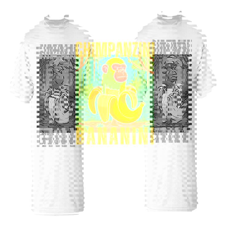Chimpanzini Bananini Italian Brainrot Tシャツ