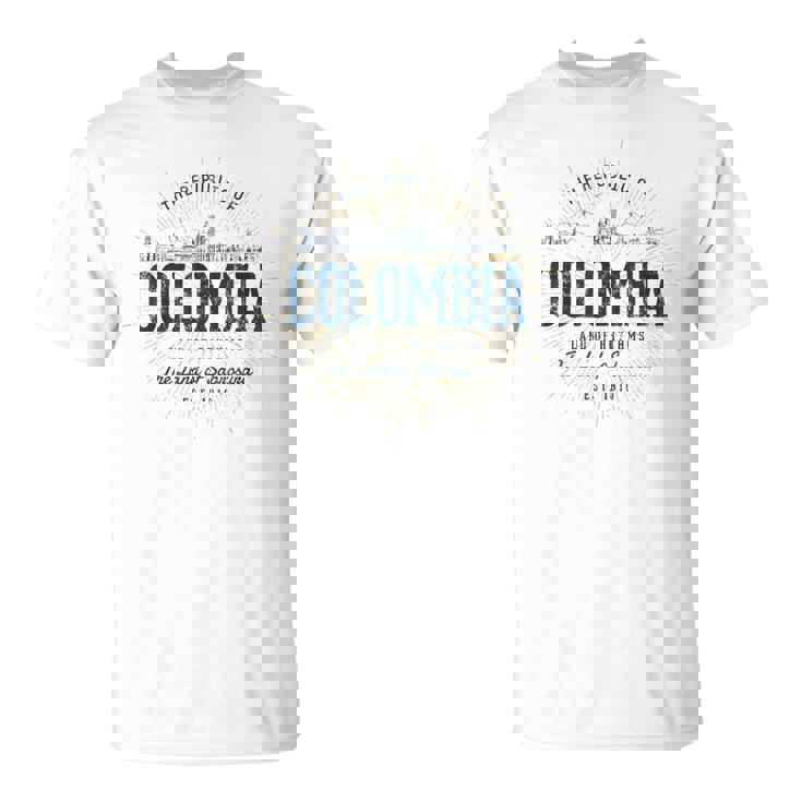 Colombia レトロなスタイルのヴィンテージコロンビア Tシャツ