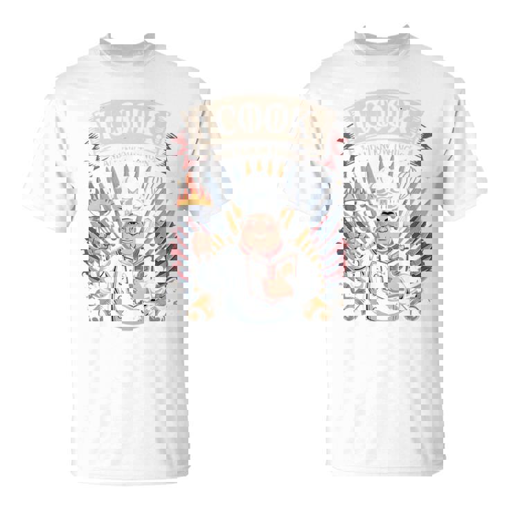 I Cook And I Know Things シェフクックヘルパー 長袖tシャツ Tシャツ