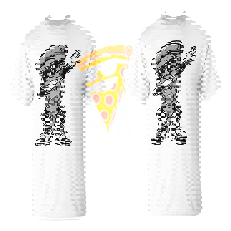 Dabbing Pizza スライス ダンス ピザ 幼児 男の子 ダンス 食通 Tシャツ