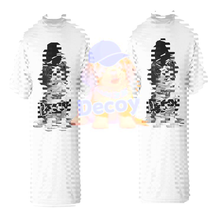 Decoy 愛犬 子犬 デコピン Decoy Kooikerhondje Puppy Tシャツ