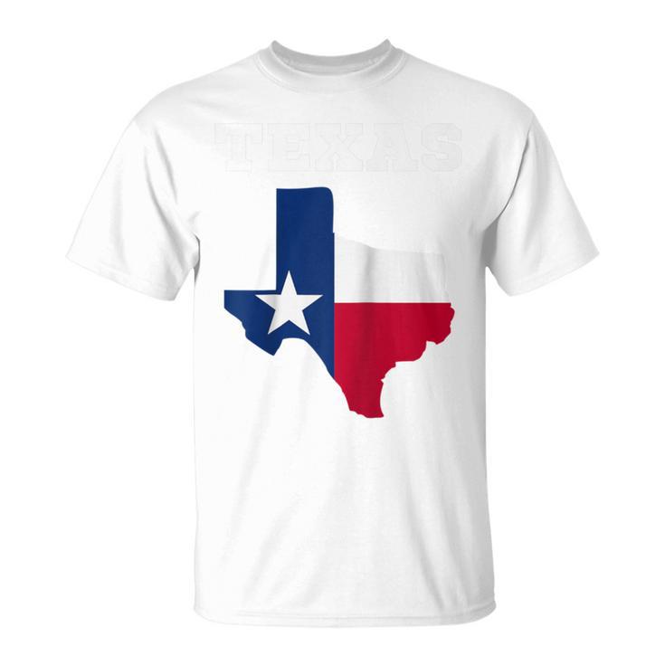 Drapeau Du Texas État Du Texas Manche Raglan T-Shirt