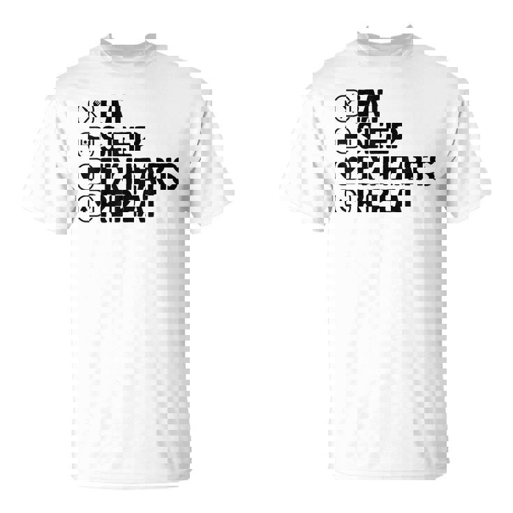 Eatleep Fix Heartsリピート心臓専門医心臓病学 Tシャツ