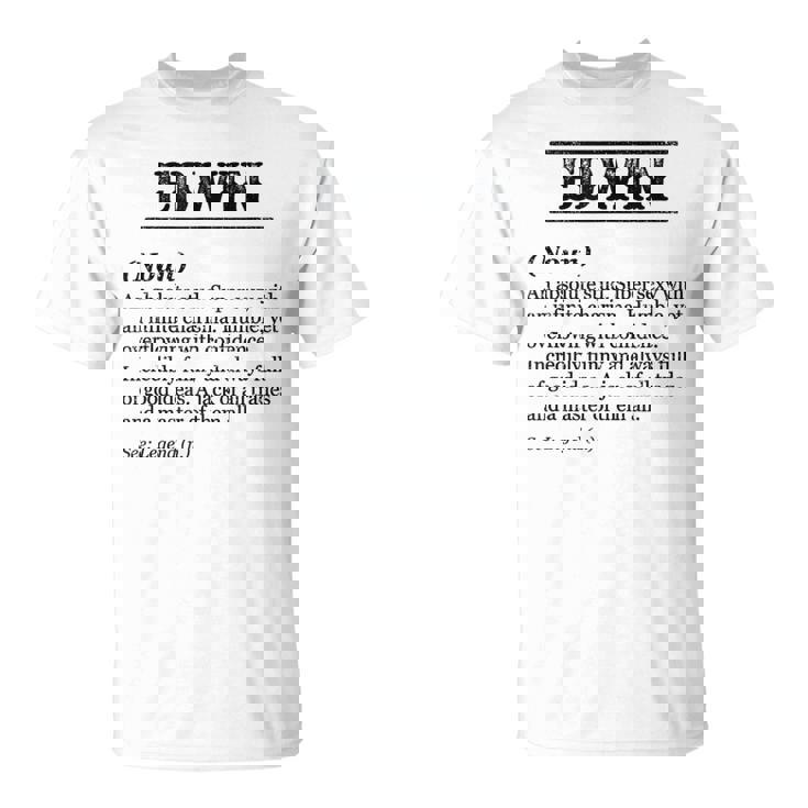 Edwin 面白いフレーズ 名前の定義付き Tシャツ