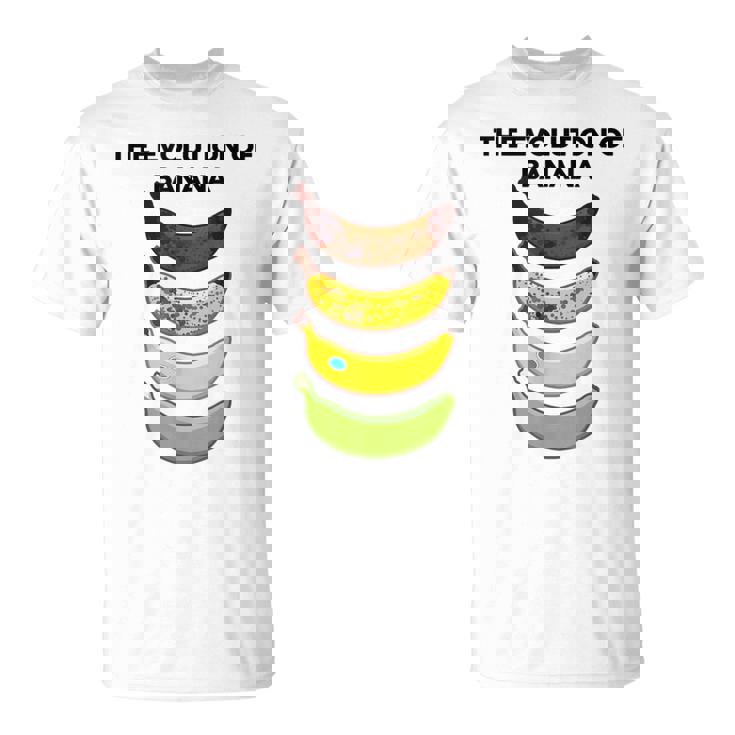 The Evolution Of Banana Novelty Graphic & Cool s Tシャツ