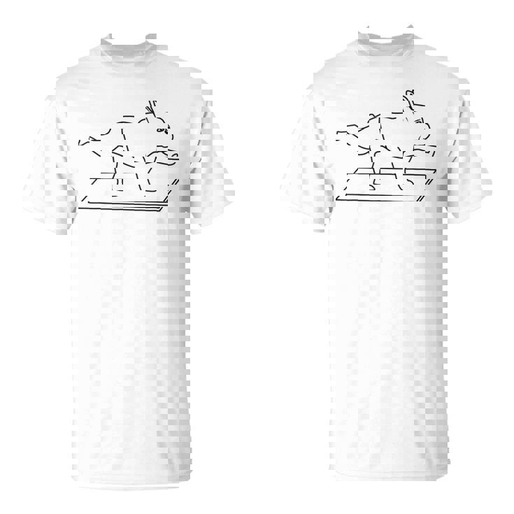 French Bulldog Frenchie Yoga フレンチブルドッグヨガ Tシャツ