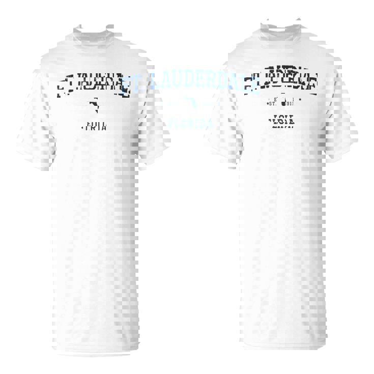 Ft Lauderdale スポーツアパレル フィットネス レトロ Tシャツ