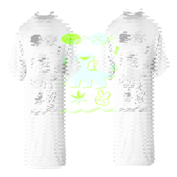 Fuji Rock 25 最後の手段のフジロック Amazon Limited Color Navy Tシャツ