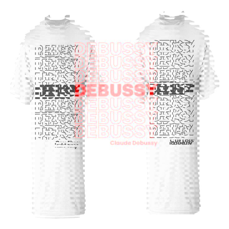 クロード ドビュッシー クラシック音楽作曲家 Thank You Meme Tシャツ