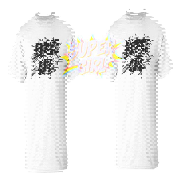 Girl Comicuper Retro Cool 長袖tシャツ Tシャツ