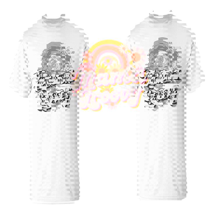 Groovy Best Mom Ever Best 母の日 長袖tシャツ Tシャツ