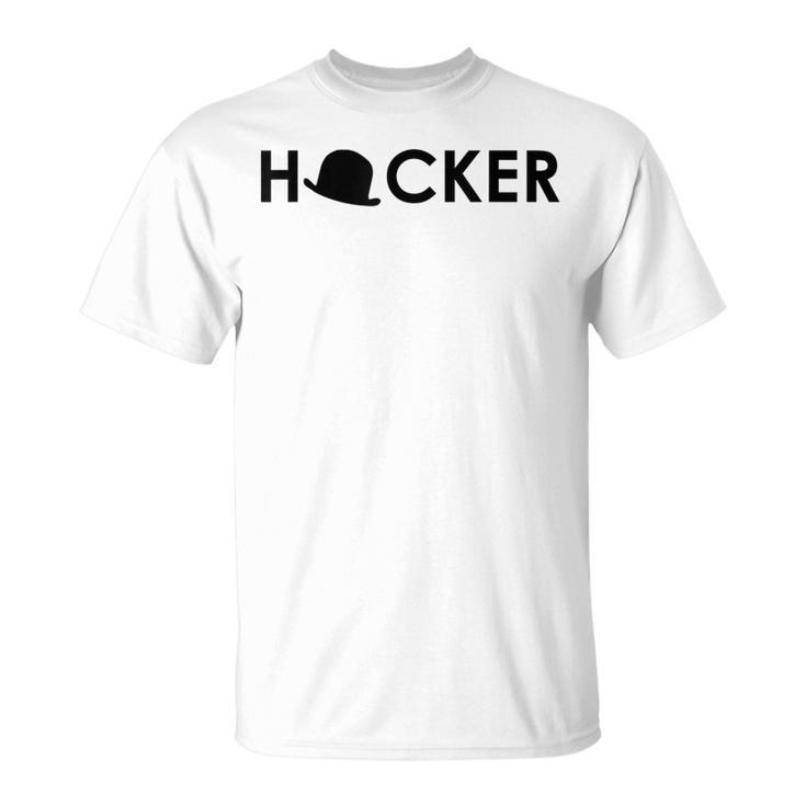 Hacker De Piratería De Hat Camiseta unisex