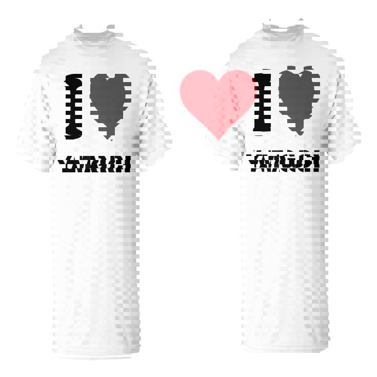 I Heart 山口 Japan Love 日本土産 Tシャツ