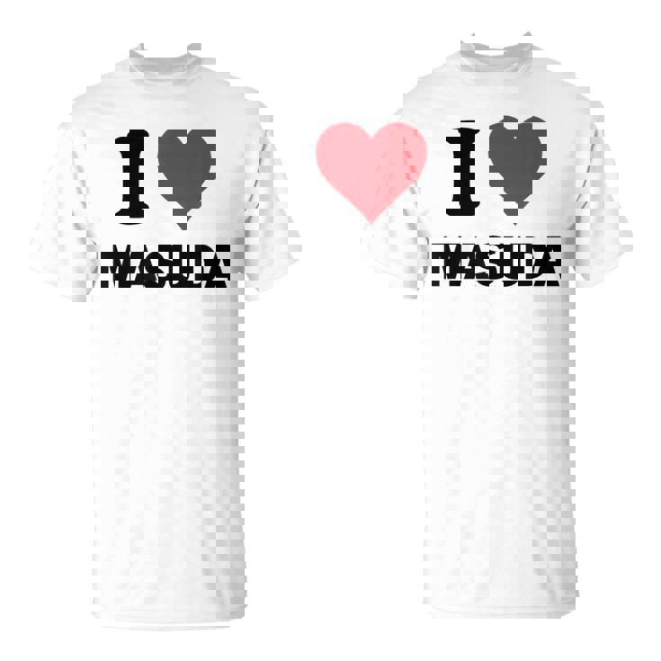 I Heart 益田ジャパンラブ 日本のお土産品 Tシャツ