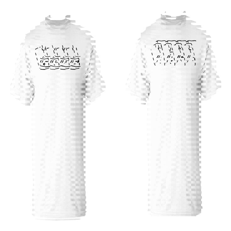 Hjklim ナビゲーションキーボードキーim Neovimファン用 Tシャツ