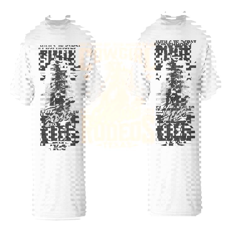 Hoofbeatのリズム カウガール 馬 ロデオ テキサスホース Tシャツ