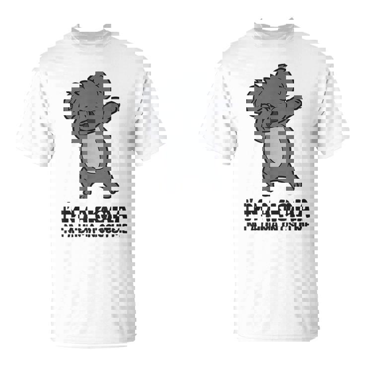 I'm A Koala In A Human コスチューム ファニー コアラ Tシャツ