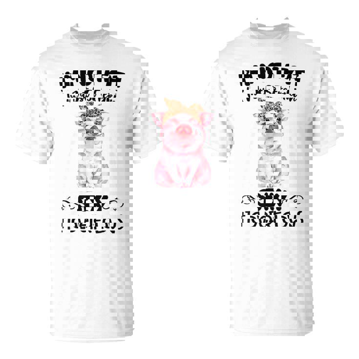 I'm Not Fat シャツ Tシャツ