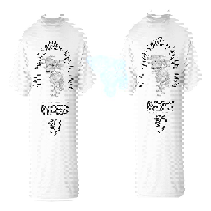 I'm Notingle I Have My Maltesealentines マルチーズ犬 Tシャツ